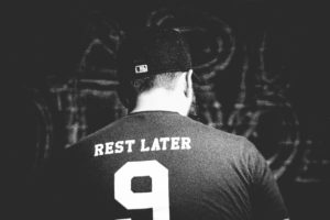 Rest later t-shirt